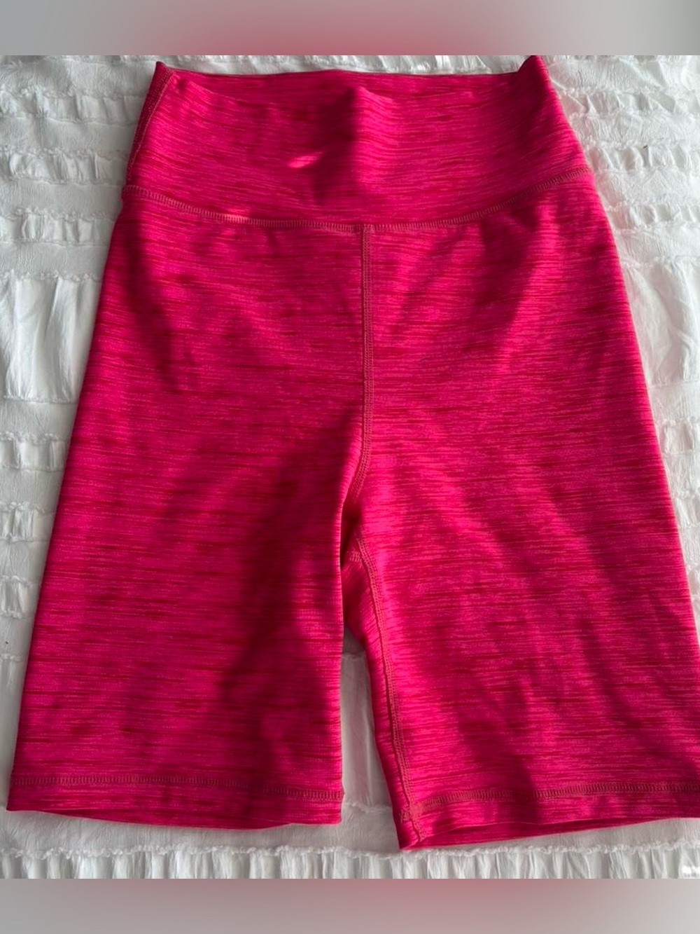 The Upside Saanvi Dance Spin Pink High Waist Bike Shorts XS